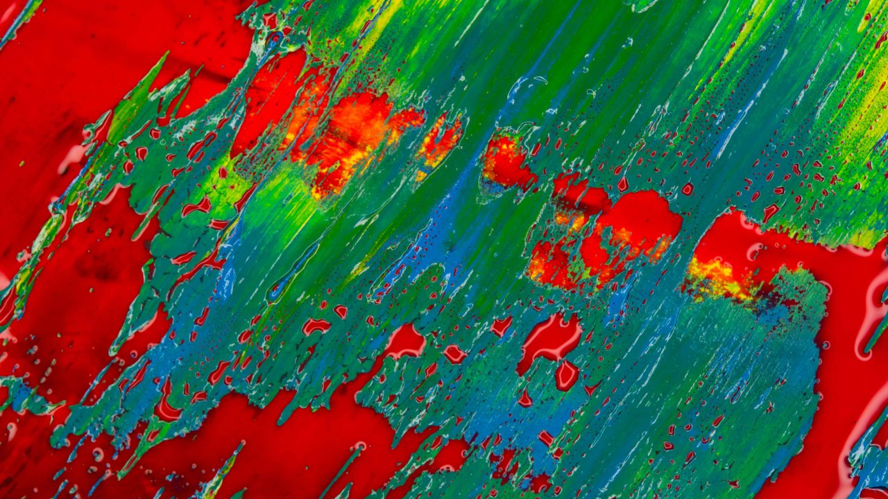 Bold abstract art representing creative branding work