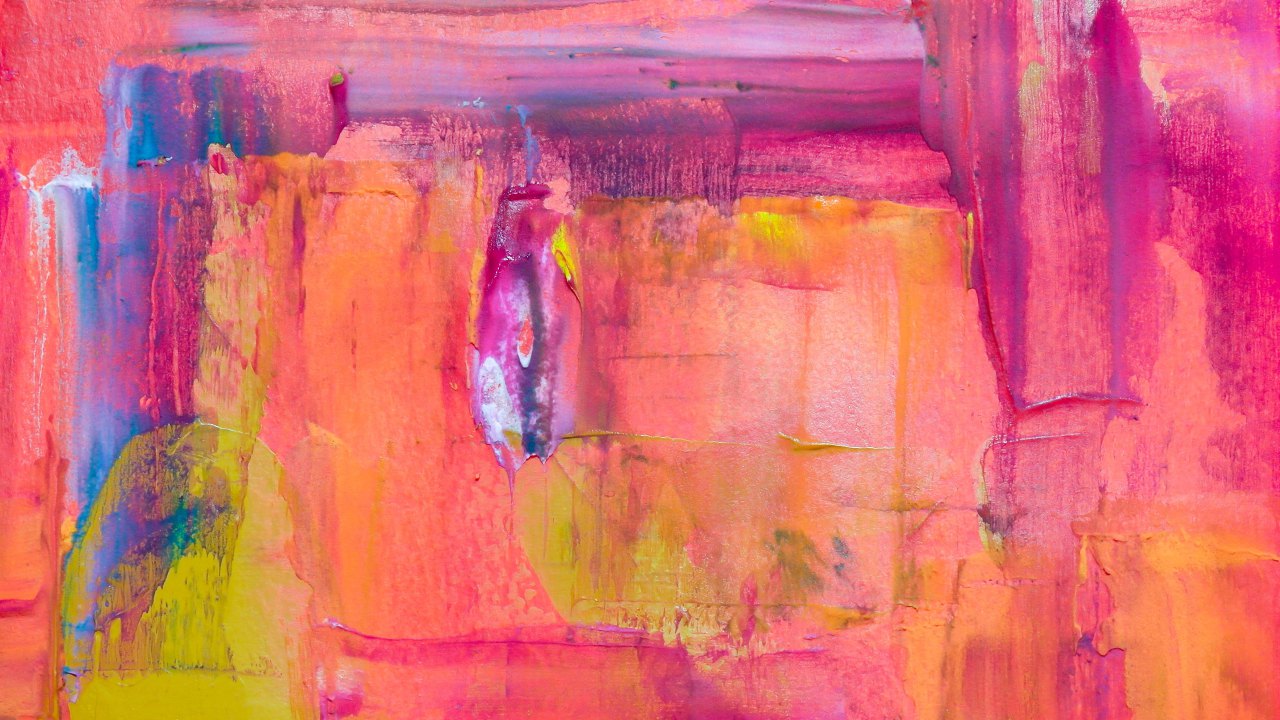 Vibrant modern artwork from a creative design studio